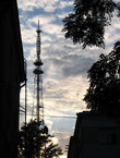 Воронежская телебашня на закате
