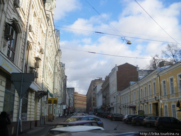 Улица Пушечная Москва, Россия