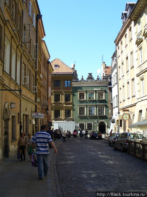 На улицах старой Варшавы Варшава, Польша