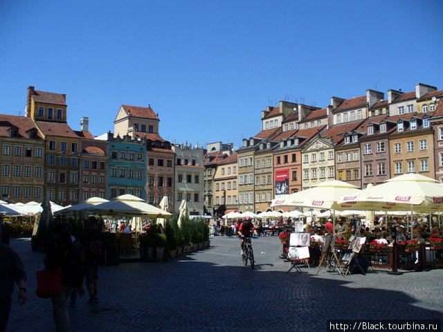 Рыночная площадь Варшава, Польша
