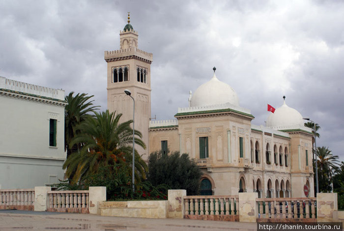 Минарет и купола Тунис, Тунис
