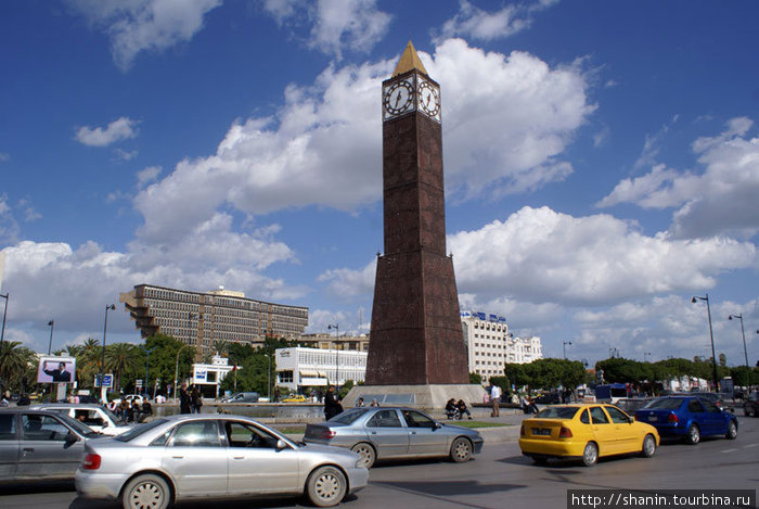 Башня с часами Тунис, Тунис