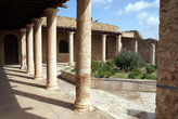 Во дворе римской виллы на руинах Карфагена