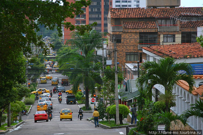 Прогулка по городу Букараманга, Колумбия