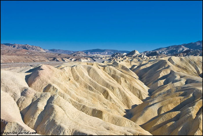 Zabriskie Point Национальный парк Долина Смерти, CША