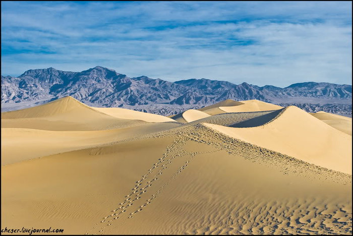 Путешествия по национальным паркам США - Пустыня Национальный парк Долина Смерти, CША
