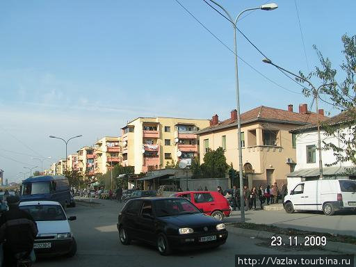 Городской пейзаж Шкодер, Албания