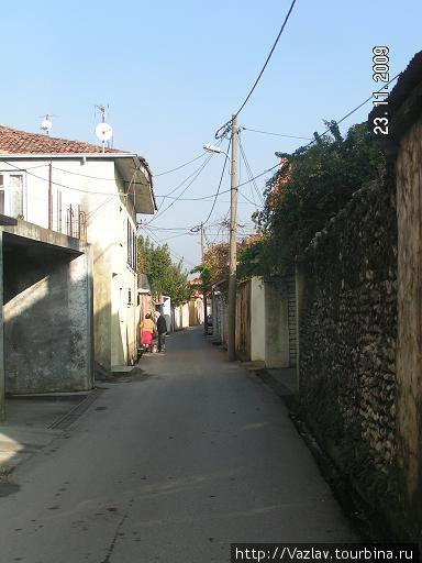 Потерявшись среди застройки Шкодер, Албания