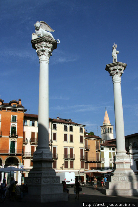 площадь Синьории Виченца, Италия