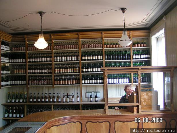 Магазин винной монополии 30-х годов Осло, Норвегия