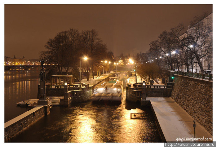 Однажды зимней ночью Прага, Чехия