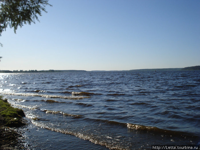 Городок на Волге Калязин, Россия