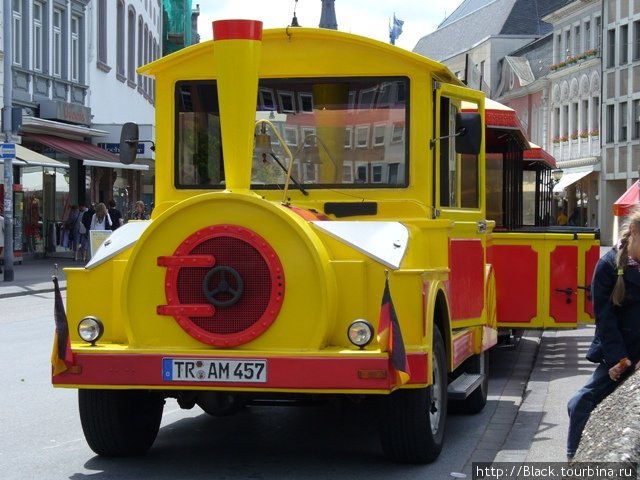 Экскурсионный паровозик Трир, Германия