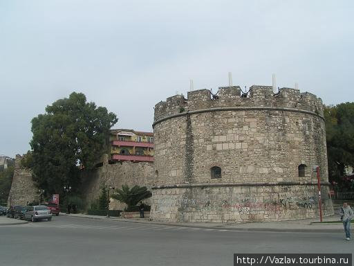 Византийская крепость Дуррес, Албания