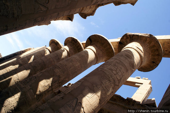 Колонны Луксор, Египет