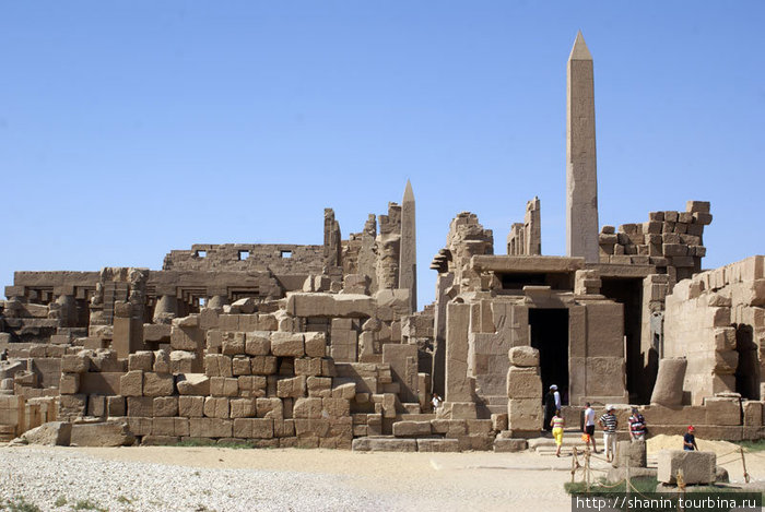Карнакский храм и обелиск Луксор, Египет