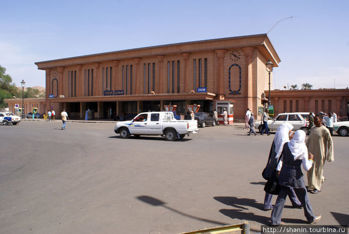 Железнодорожный вокзал в Асуане Провинция Асуан, Египет