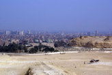 Вид на Каир с пирамид
