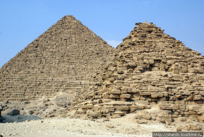Две пирамиды Гиза, Египет