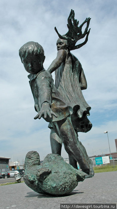 Скульптура Густава Вигеланна Осло, Норвегия