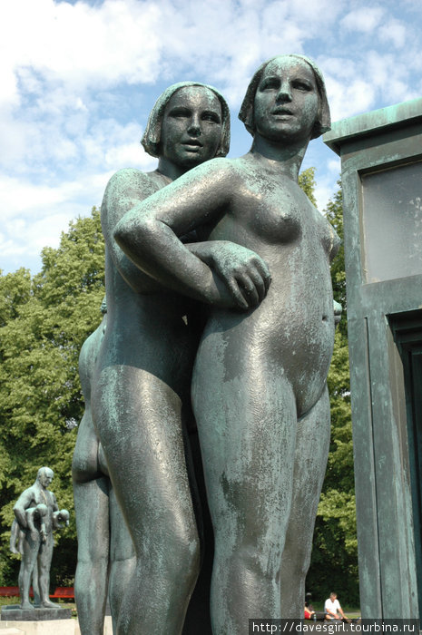 Парк скульптур Густава Вигеланна Осло, Норвегия