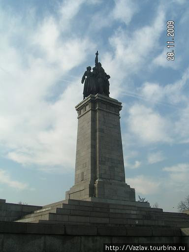 Величественный памятник София, Болгария