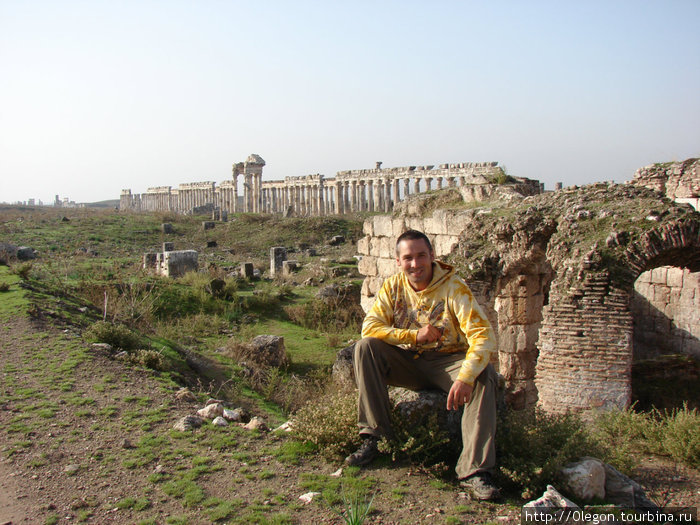 Релакс на руинах Афамия, Сирия