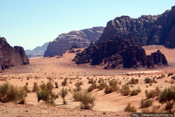Ущелье Пустыня Вади Рам, Иордания