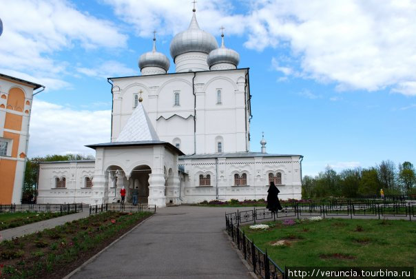 Крыльцо Преображенского собора Великий Новгород, Россия