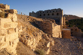 Замок Эль-Карак на закате