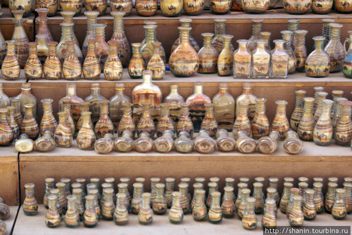 Сувенирные горшки Петра, Иордания