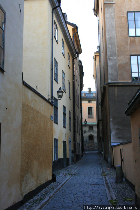 улица Старого города Стокгольм, Швеция
