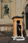 стражники порядка возле Королевского дворца