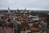 панорама Таллина с церкви Олевисте