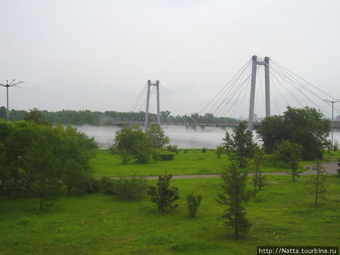 Пешеходный мост Красноярск, Россия