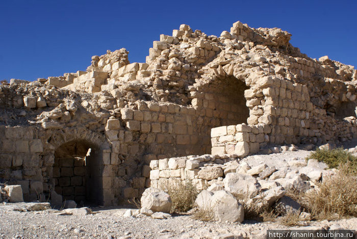 Руины замка Монт Реалис Шобак, Иордания