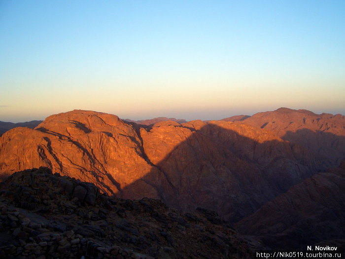 Восхождение на гору Моисея гора Синай (2285м), Египет
