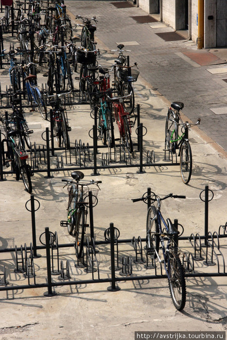 Болонья — велосипедный город Болонья, Италия
