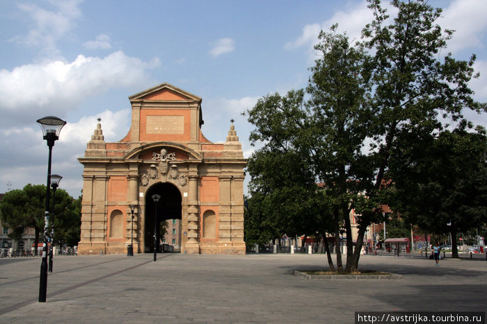 болонские ворота Болонья, Италия