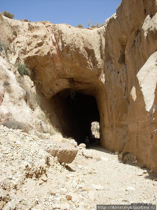 Туннель Петра, Иордания