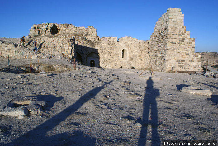 В замке Монт Реалис Эль-Карак, Иордания