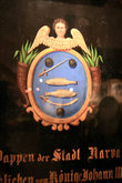 герб Нарвы в музее Нарвского замка