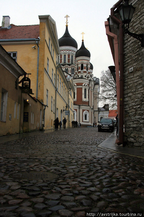 дорога к собору Таллин, Эстония
