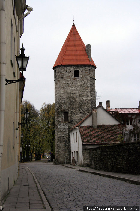 выход из Старого города Таллин, Эстония