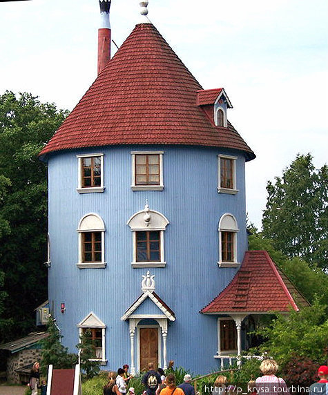 Знаменитый дом Мумми-троллей Наантали, Финляндия