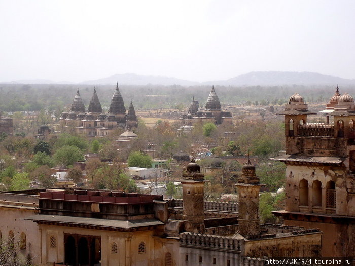 Заброшенные дворцы раджпутских царей Орчха, Индия