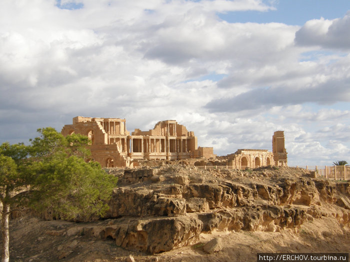 Древнеримский город Сабрата Ливия