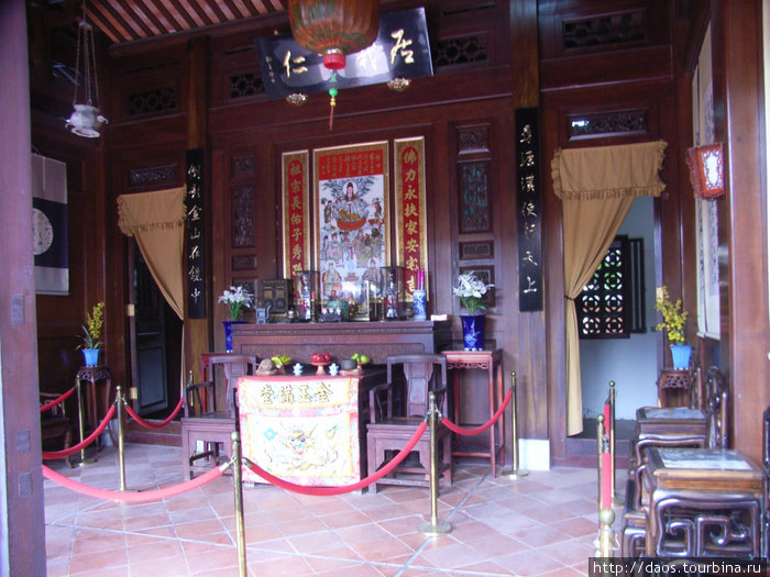 Мебель и интерьеры XIX века в культурном центре Хакка Тайчжун, Тайвань