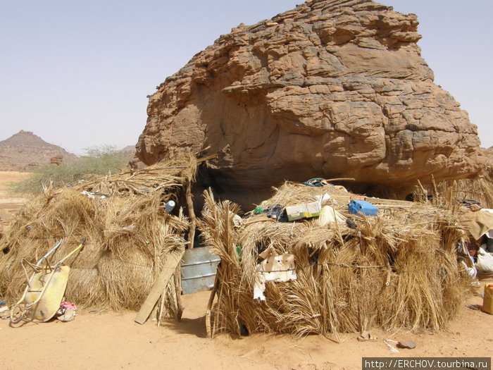 Жилище туарегов Ливия