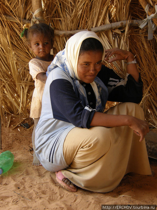 Встречи с туарегами, живущими в Акакусе Ливия
